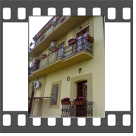 Esterno della struttura del B & B La Panoramica di Villapiana