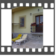 Scorcio del terrazzo del B & B La Panoramica di Villapiana